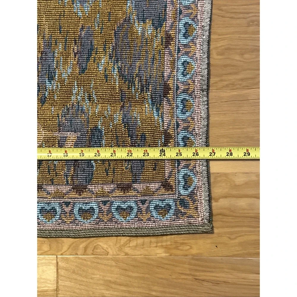Handcrafted vintage woven
